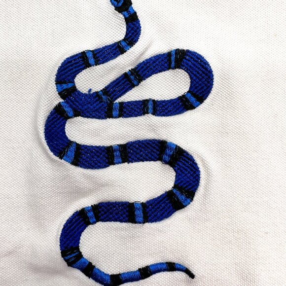 Damati Snakes and Roses Pique Polo (XL) - Picture 6 of 9